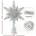 Jingle Jollys 3D Christmas Tree Topper Star with 60 LED Lights and Timer for Indoor Outdoor Decorations
