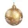 Jingle Jollys 60cm Gold Christmas Inflatable Bauble - Water-Repellent, UV-Resistant, Indoor/Outdoor Decor with Pump
