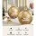 Jingle Jollys 60cm Gold Christmas Inflatable Bauble - Water-Repellent, UV-Resistant, Indoor/Outdoor Decor with Pump