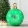 Jingle Jollys 60cm Green Christmas Inflatable Bauble - Water-Repellent UV-Resistant Outdoor Decoration with Pump