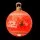 Jingle Jollys 60cm Red Christmas Inflatable Ball with LED Lights, Water-Repellent PVC, Outdoor Xmas Decoration