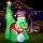 Jingle Jollys 1.86m Christmas Inflatable Dinosaur with LED Lights, 190T Polyester, Outdoor Decor, Easy Deflate