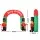 Jingle Jollys 3M Christmas Inflatable Nutcracker Archway with LED Lights, UV-Resistant 190T Polyester, Indoor Outdoor