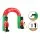 Jingle Jollys 3M Christmas Inflatable Nutcracker Archway with LED Lights, UV-Resistant 190T Polyester, Indoor Outdoor