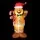 Jingle Jollys 1.5m Christmas Inflatable Gingerbread Man with LED Lights, 190T Polyester, Indoor Outdoor Decor
