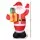 Jingle Jollys Christmas Inflatable Santa 2.4M with LED Lights, Water-Repellent UV-Resistant Outdoor Decoration