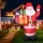 Jingle Jollys Christmas Inflatable Santa 2.4M with LED Lights, Water-Repellent UV-Resistant Outdoor Decoration
