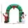 Jingle Jollys 2.8M Christmas Inflatable Archway with LED Lights, Water-Repellent UV-Resistant Polyester, Indoor Outdoor