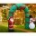 Jingle Jollys 2.8M Christmas Inflatable Archway with LED Lights, Water-Repellent UV-Resistant Polyester, Indoor Outdoor