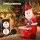 Jingle Jollys Christmas Inflatable Santa 120cm with LED Lights, Water-Resistant UV-Proof Outdoor Decoration
