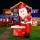 Jingle Jollys Christmas Inflatable Santa 120cm with LED Lights, Water-Resistant UV-Proof Outdoor Decoration