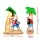 Jingle Jollys 2.1m Christmas Inflatable Santa with Guitar, LED Lights, UV & Water-Resistant, Indoor Outdoor Décor