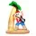 Jingle Jollys 2.1m Christmas Inflatable Santa with Guitar, LED Lights, UV & Water-Resistant, Indoor Outdoor Décor