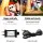Jingle Jollys 2.1m Christmas Inflatable Santa with Guitar, LED Lights, UV & Water-Resistant, Indoor Outdoor Décor