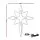 Jingle Jollys 57cm Bethlehem Star Christmas Light 90 Warm White LED's 8 Modes Timer Outdoor Decor
