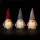 Jingle Jollys Christmas Gnomes Light-Up Plush Decorations 30cm Set of 3 Warm White Battery Operated
