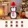 Jingle Jollys 70cm Christmas Penguin LED Light Decoration 45 White LED's 8 Lighting Modes Indoor Outdoor