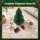 Jingle Jollys 47cm Paper Christmas Tree with Star Topper DIY Ornament Set Green