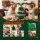 Jingle Jollys Paper Christmas Tree 61cm Green Foldable Honeycomb Decor Set with Star Topper for Tabletop Display