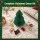 Jingle Jollys Paper Christmas Tree 61cm Green Foldable Honeycomb Decor Set with Star Topper for Tabletop Display