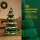 Jingle Jollys 111cm Paper Christmas Tree with LED Lights Decorations and Star Topper Green