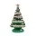 Jingle Jollys 87cm Paper Christmas Tree with LED Lights Decorations Green Foldable Pop-Up Honeycomb Design