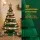 Jingle Jollys 87cm Paper Christmas Tree with LED Lights Decorations Green Foldable Pop-Up Honeycomb Design