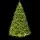 Jingle Jollys 7FT Pre-lit Christmas Tree - 8 Light Modes, Multicolour LEDs, 1000 PVC Tips, Metal Stand, Easy Setup