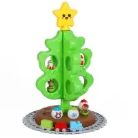 Jingle Jollys Toddler Christmas Tree Toy Set 70cm with Train and Decorations Interactive Multicolour Play Set