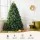 Jingle Jollys 6FT Christmas Tree with 1024 PVC Tips - Lifelike Green Pine, Sturdy Metal Stand, Easy Assembly & Storage