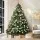 Jingle Jollys 7FT Green Fir Christmas Tree - 1250 PVC Tips, Metal Stand, Easy Setup, Lifelike Holiday Decor
