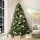 Jingle Jollys 8FT Green Pine Christmas Tree - 2100 PVC Tips, Sturdy Metal Stand, Easy Setup, 1-Year Warranty
