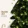 Jingle Jollys 2.7m Pre-lit Christmas Tree with 2590 PVC Tips, 750 Warm White LEDs, Metal Stand, Easy Set-Up