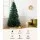 Jingle Jollys 6ft Optic Fibre LED Christmas Tree - 300 Tips, Multi-Colour Lights, Sturdy Metal Frame, Easy Setup