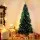 Jingle Jollys 6ft Optic Fibre LED Christmas Tree - 300 Tips, Multi-Colour Lights, Sturdy Metal Frame, Easy Setup