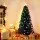 Jingle Jollys 1.8m Optic Fibre LED Christmas Tree - Multi-Colour Lights, PVC Tips, Metal Frame, 6ft Tall - Easy Setup
