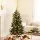 Jingle Jollys 90cm Mini Christmas Tree with LED Lights, Sturdy Metal Base, Non-Toxic, Easy Assembly, Party Decor
