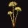 Jingle Jollys 3-in-1 LED Christmas Palm Tree Set with Warm Lights, PVC Tips, and Metal Stand in 1.2/1.5/1.