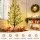 Jingle Jollys 1.8M Pre-lit LED Christmas Tree - 8 Light Modes, Green PE, Easy Assembly, Sturdy Base, 5M Lead Wire