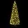 Jingle Jollys 1.8M Pre-Lit LED Christmas Tree - 200 Multi-Colour Lights, 8 Modes, Realistic PVC Foliage, Easy Setup