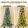Jingle Jollys 1.8M Pre-Lit LED Christmas Tree - 200 Multi-Colour Lights, 8 Modes, Realistic PVC Foliage, Easy Setup