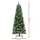 Jingle Jollys 180cm LED Christmas Tree with Red Berries, 200 Warm Lights, Pine PVC, Metal Stand - Easy Assembly