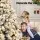 Jingle Jollys 1.8m Snow Flocked LED Christmas Tree - 8 Modes, 350 Warm White Lights, Sturdy Metal Stand, Easy Setup