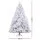 Jingle Jollys 7FT Christmas Tree - 1000 PVC White Tips, Metal Stand, Easy Assembly, Realistic Design, 1-Year Warranty