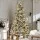 Jingle Jollys 2.1m Snow Flocked LED Christmas Tree - 500 Warm White Lights, 8 Modes, Easy Setup, Sturdy Metal Stand