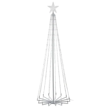 Jingle Jollys 1.8M RGB LED Christmas Tree with 265 Fairy Lights, Steel Frame, Bluetooth APP, Indoor Outdoor Use