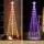 Jingle Jollys 1.8M RGB LED Christmas Tree with 265 Fairy Lights, Steel Frame, Bluetooth APP, Indoor Outdoor Use