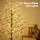Jingle Jollys 3 Pack LED Christmas Trees Indoor Outdoor Warm White 552 Lights 90cm 150cm 180cm