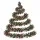 Jingle Jollys 20m Christmas Tinsel Garland 10cm 6-Layer PET Red Green Silver Festive Decoration for Trees