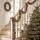 Jingle Jollys 20m Christmas Tinsel Garland 10cm 6-Layer PET Red Green Silver Festive Decoration for Trees